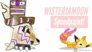 AJ Speedpaint/Fanart- Wisteriamoon