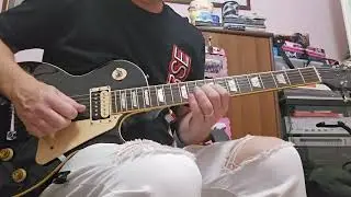 SULTAN OF SWING - DIRE STRAITS  - First Solo _ cover by Riky Bresciani