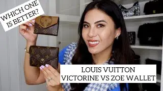 Louis Vuitton VICTORINE vs ZOE Wallet- Review & Comparison