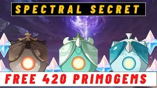 420 PRIMOGEMS IN THE NEW EVENT - SPECTER SECRET | Genshin impact