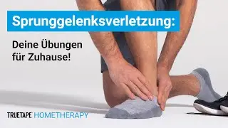 Sprunggelenk stabilisieren - Deine Übungen für zu Hause I TRUETAPE® Hometherapy