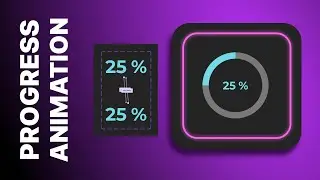 Create Progress Ring in Figma | Quick Figma Animation