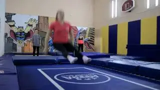 Фитнес на батуте в батутном центре "АренА"