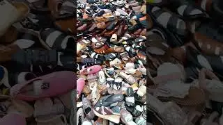 the biggest shoe market in the capital Bangladesh 