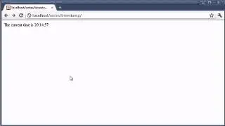 timestamp in PHP