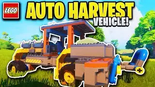 How To Build *NEW* Auto Farming Vehicle In LEGO Fortnite!