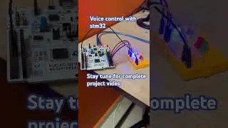 Voice control with stm32