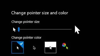 How to Change Mouse Cursor Color & Size in Windows 11/10