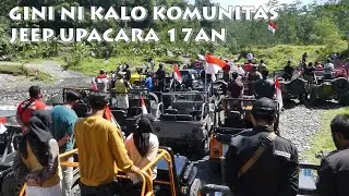UPACARA 17 AN ALA KOMUNITAS JEEP GUNUNG MERAPI