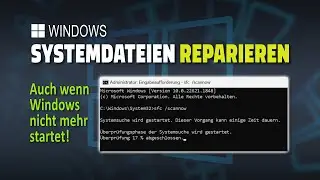 Repair damaged Windows system files [Run System File Checker at system startup]