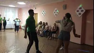 ГоРоД МеЧты-2019, конкурсная программа "Стартинейджер", танец-экспромт с маракасами