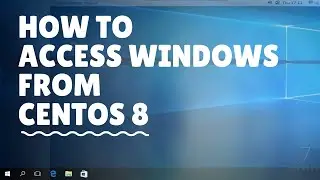 Como acessar arquivos do Windows pelo Centos 8
