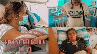 I GOT A BREAST REDUCTION DURING A PANDEMIC | Vlog | VIEWER DISCRETION ADVISED | Sophie Eilean
