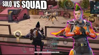 White444 90% Headshot Rate ⚡| Solo Vs Squad Full Gameplay | iPhone 11 🔥