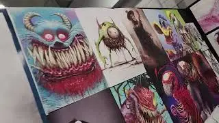 Austen Mengler - Guest - Oz Comic Con Brisbane 2022 - Artist Alley Quad-Booth Tour
