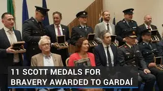 11 Scott medals for bravery awarded to gardaí