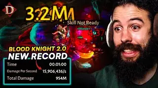 STRONGEST Blood Knight Build in Diablo Immortal until NOW!