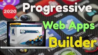 Progressive Web Apps builder 2020 -  Create Mobile Optimized Sites  - PWA online builder no coding