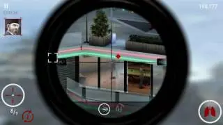 Hitman: Sniper -  Get a score of 80,000 - only taking one shot