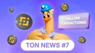 TON Hits 1 Billion Transactions - Big News for Toncoin Holders! | NEWS #7