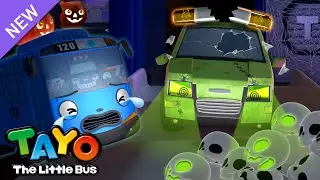 *NEW* The Spooky Rescue Headquarters👻 | Halloween Zombie Car | Song for Kids | Tayo the Little Bus