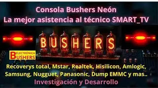 Instalación consola Bushers Neón Gratuita de Aniversario 40