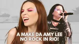 A MAQUIAGEM DA AMY LEE NO ROCK IN RIO 2024!