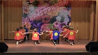 Танец «Смайлики» - ансамбль «Скоморошина»