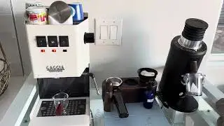 Morning coffee routine | Gaggia classic pro