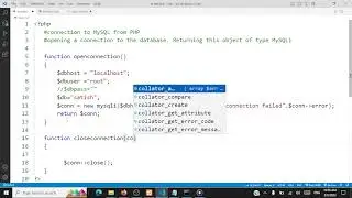 PHP - MYSQL Database Connection using MYSQLI Extension - INSERT - UPDATE - DELETE - SELECT - DEMO