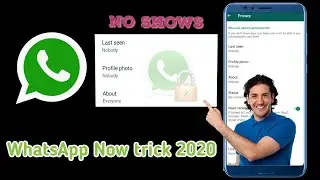 WhatsApp No show last seen || whatsapp No show profile picture || whatsap No show about