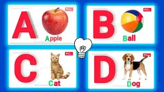 English alphabet | Learn Alphabet A to Z | ABC Preschool Book Learning A for APPLE Phonetics |#abcd