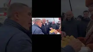 Лукашенко пошутил над Миннихановым в аэропорту Казани😃 