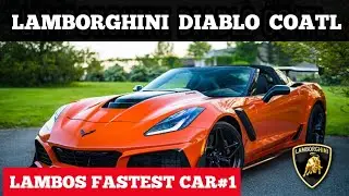 The 1st fastest car of Lambo:Lamborghini Diablo coatl