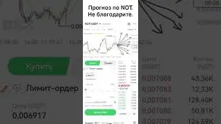 Cамый честный прогноз цены Notcoin #shorts