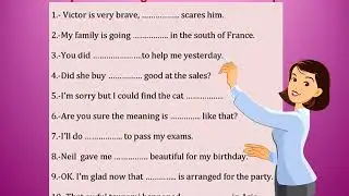 Indefenite pronouns