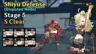 Shiyu Defense (Disputed Node) Stage 5 - Corin (Anby,Nicole) / Piper (Ben,Lucy) S Clear | ZZZ