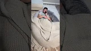 This is a GIANT dog bed for HUMANS! ASMR