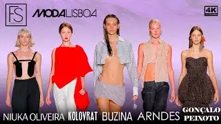LISBON FASHION WEEK SS24 Gonçalo Peixoto, Arndes,Buzina,Kolovrat, Niuka Oliveira 4K FASHION STYLE TV
