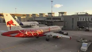 Пробуем MFS 2024! Летим рейсом SU6345: Санкт-Петербург (LED) - Мурманск (MMK) на Fenix A319