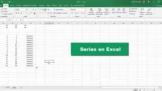 02 - GLEZBIM - Curso de Excel avanzado - Series en Excel