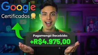 How to earn 5,000 reais per month with free Google certificates (Online money)