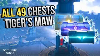 ALL Chest Locations In Tiger's Maw | In Depth Follow-Along |【Wuthering Waves】