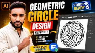 How to Design Ready for Freepik in Adobe Illustrator | Freepik Upload Tutorial 2025