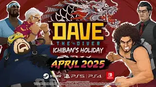 DAVE THE DIVER: Ichiban's Holiday DLC Official Trailer - Coming this April!