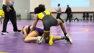 2-3🔥 Mia Fijan Velasquez Takes 3rd Place | Varsity Girls Wrestling | 100 lbs