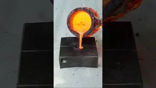 Casting Wrecking Ball out of Copper Scrap