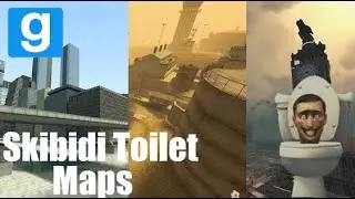 Gmod Skibidi Toilet Maps From 43-60
