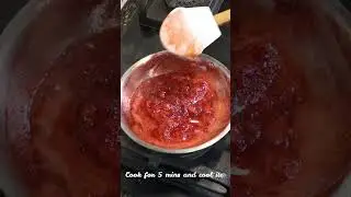 Strawberry Milk | Cooking Zest #shorts