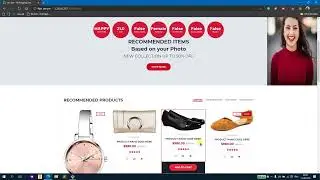 Product Recommendation Website - Project Live Demo - VisZon